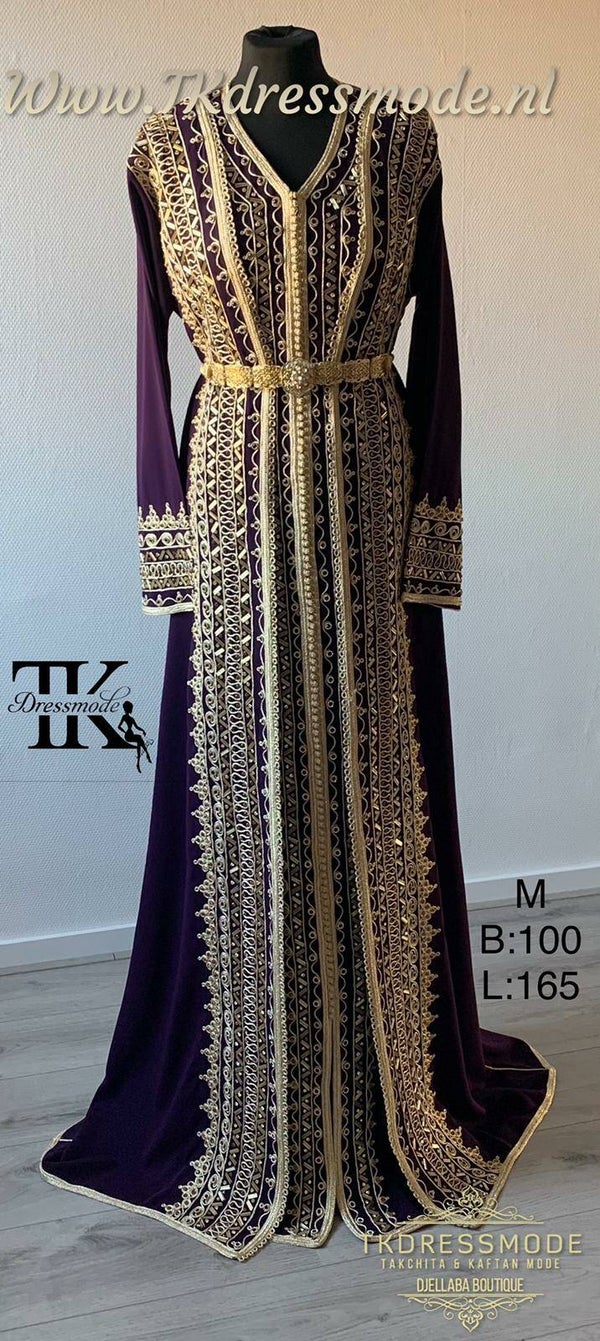 Takchita Dress ( Crepe Satin )Art. Nr 3.0042