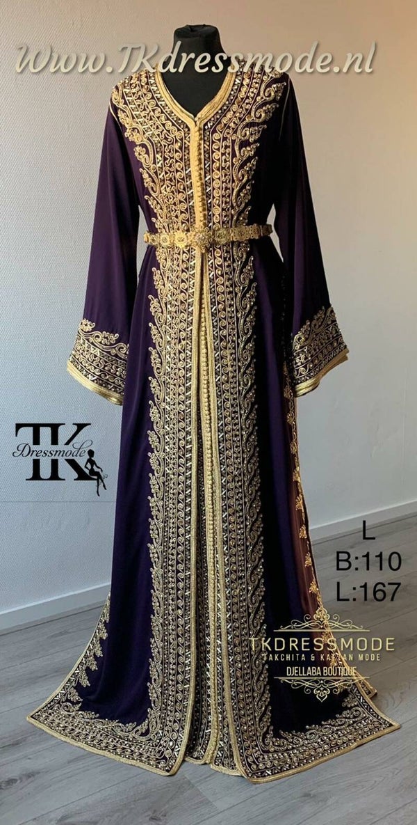 Takchita Dress ( Crepe Satin )Art. Nr 3.0031