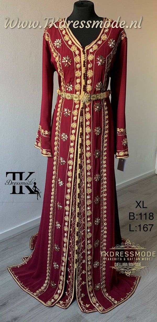 Takchita Dress ( Crepe Satin )Art. Nr 3.0034