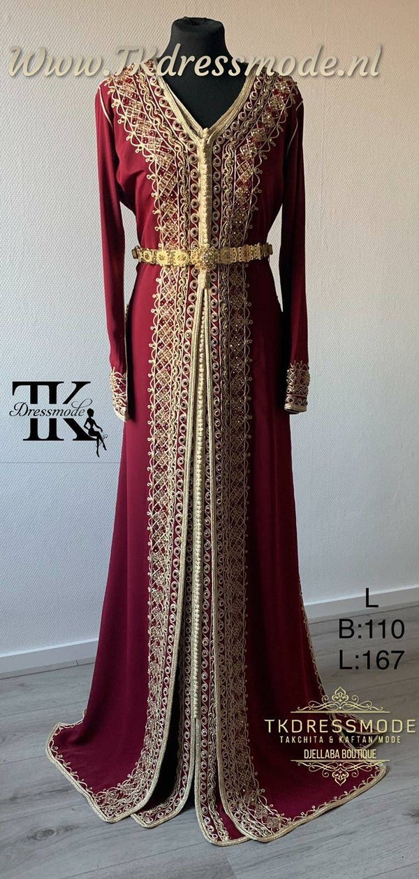 Takchita Dress ( Crepe Satin )Art. Nr 3.0035