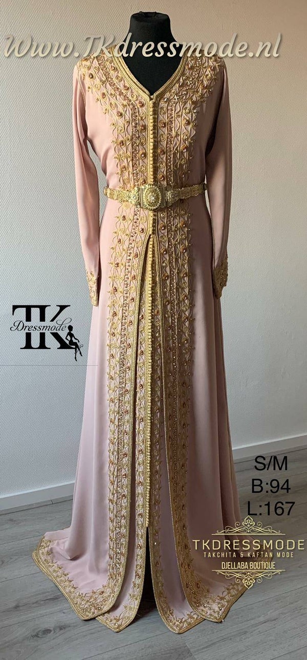 Takchita Dress ( Crepe Satin )Art. Nr 3.0037