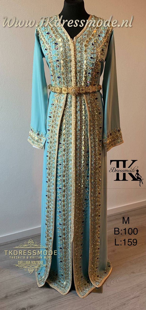 Takchita Dress ( Crepe Satin )Art. Nr 3.0039
