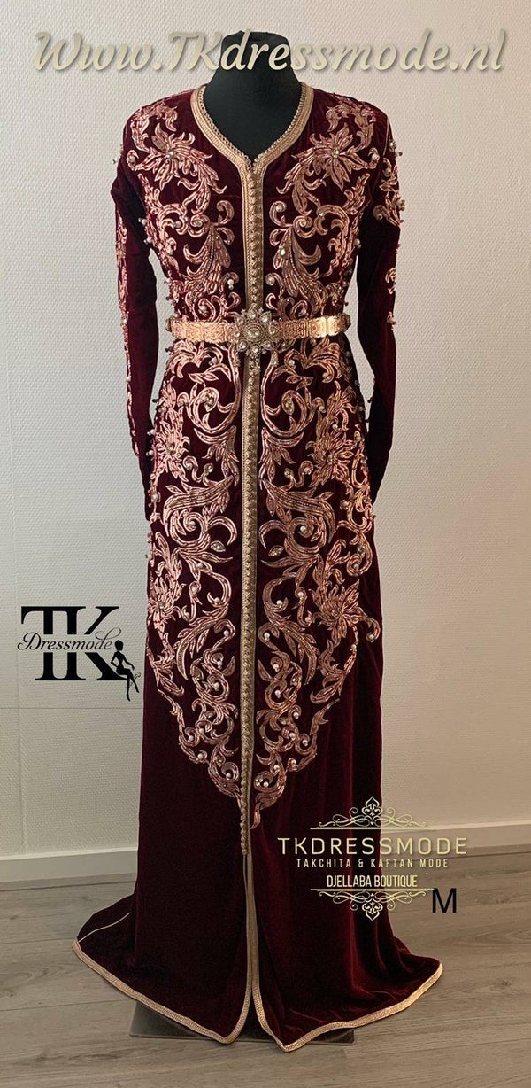 Kaftan Dress ( Mubra, Velvet )