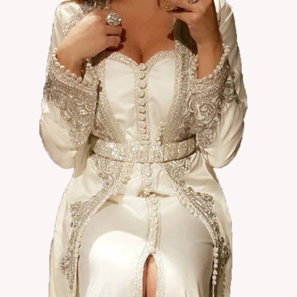 Model nummer TK19, Kaftan Jurk