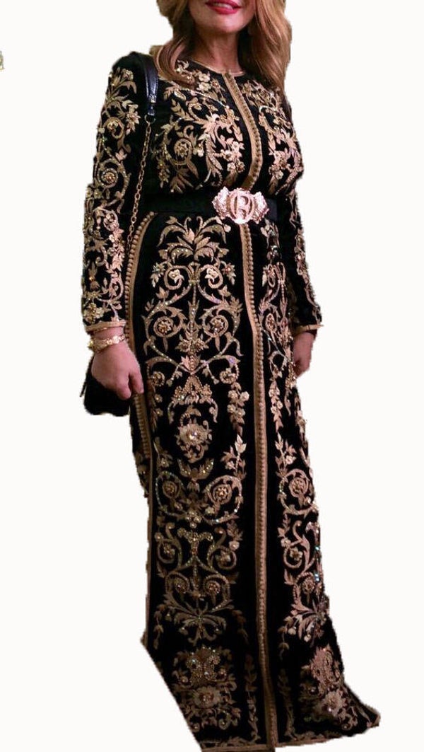 Model nummer TK11, Kaftan Jurk
