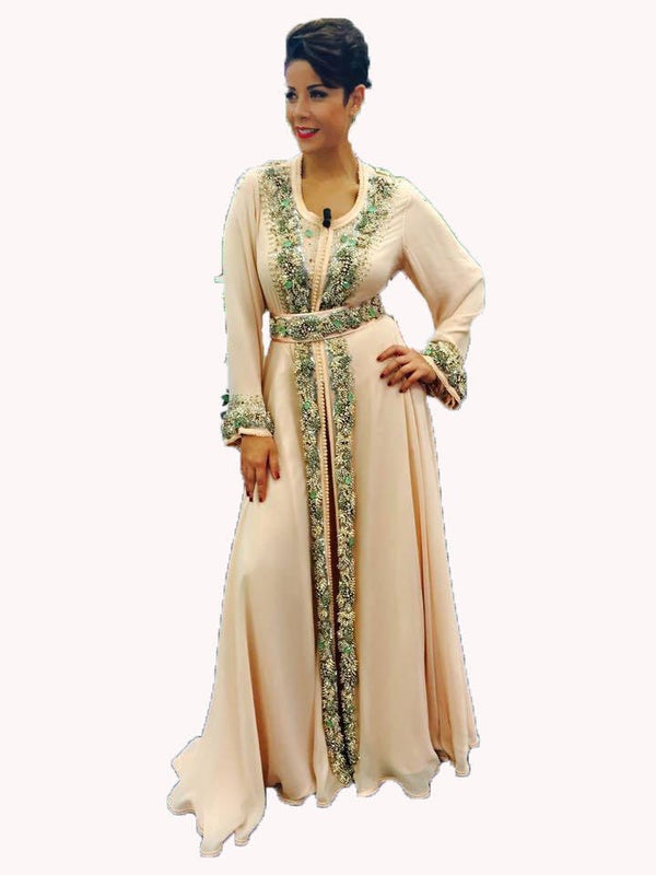 Model nummer TK12, Kaftan Jurk