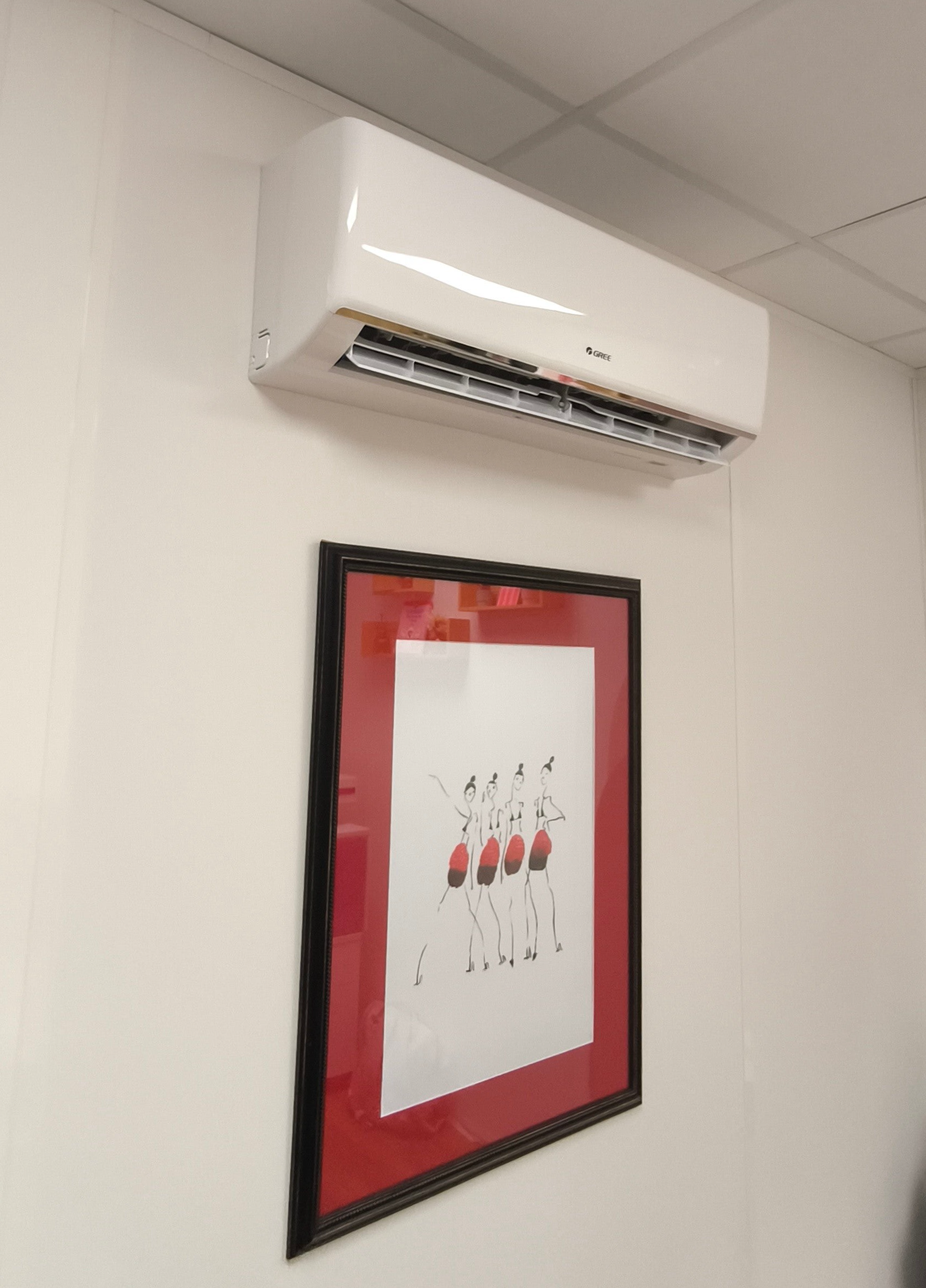 Installation de Multi-split pour bureaux 