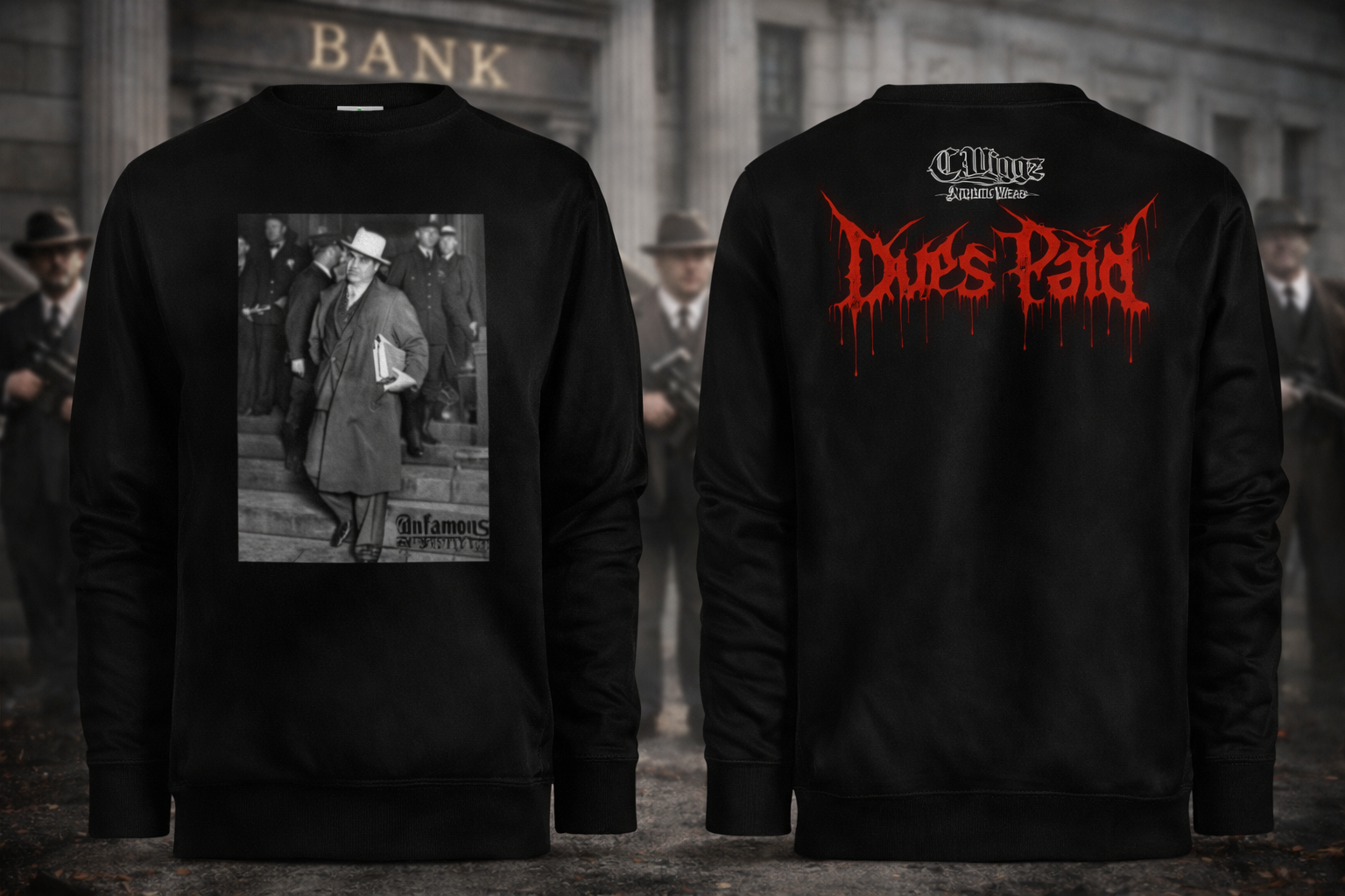 Infamous Al Capone crewneck