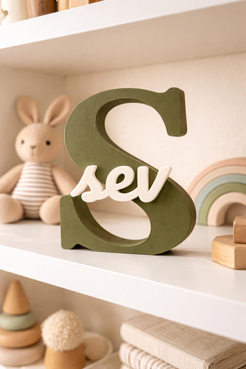 Gepersonaliseerde letter naam