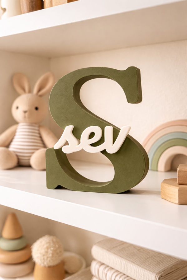 Gepersonaliseerde letter naam