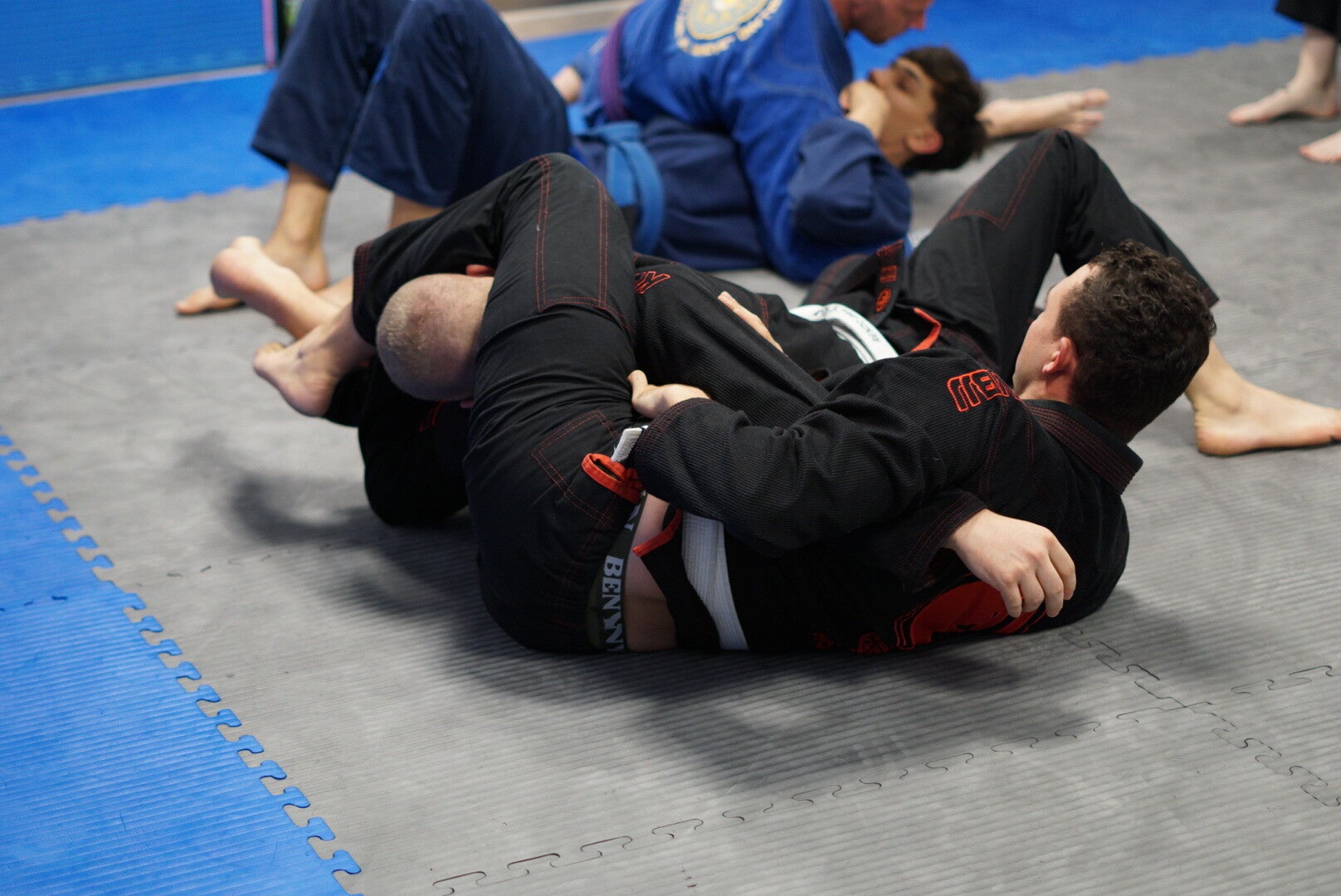 BJJ Gi partner training at Renzo Gracie Amersfoort
