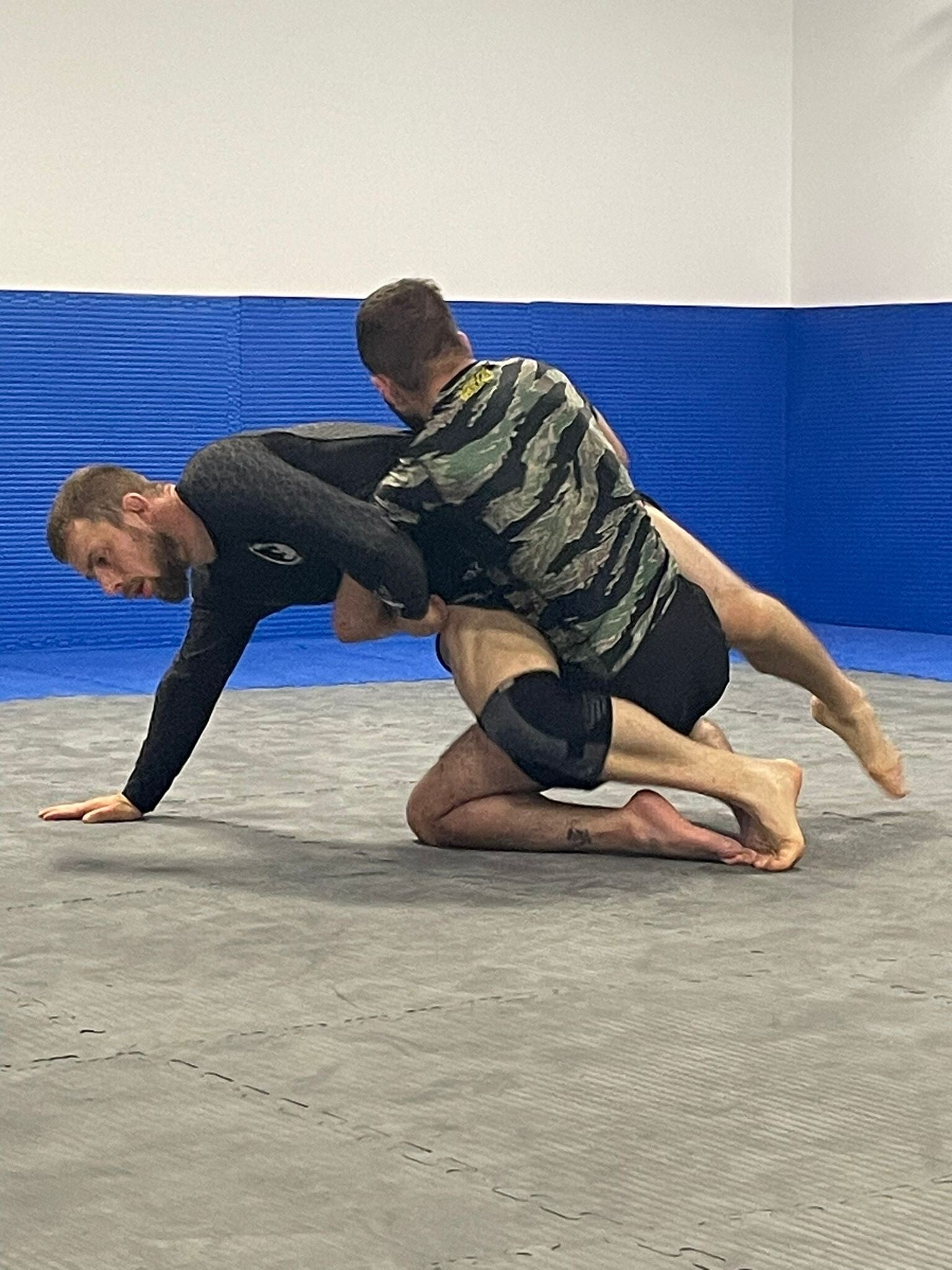 BJJ No-Gi technique practice at Renzo Gracie Amersfoort