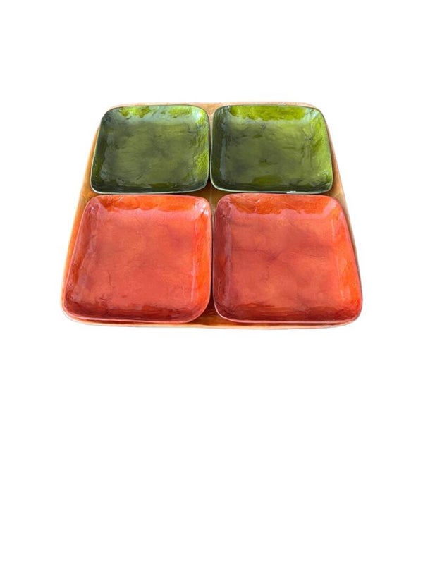 Capiz schalen set