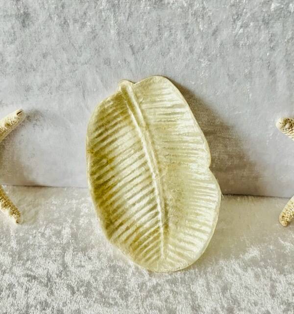 Capiz schaaltje "bananenblad"