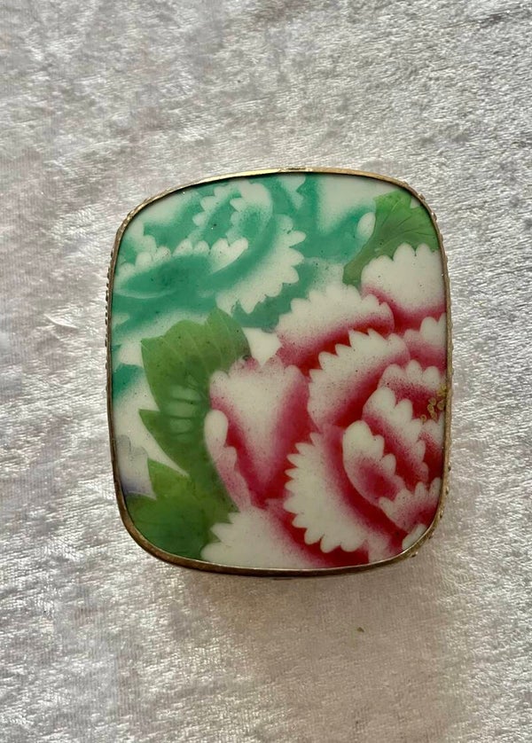 Silver plated sieradendoos