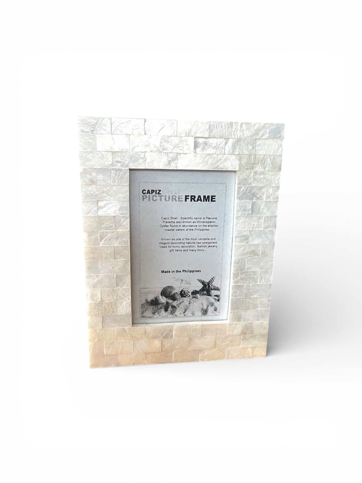 Capiz Picture frame