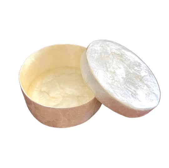 Capiz doos "rond" medium