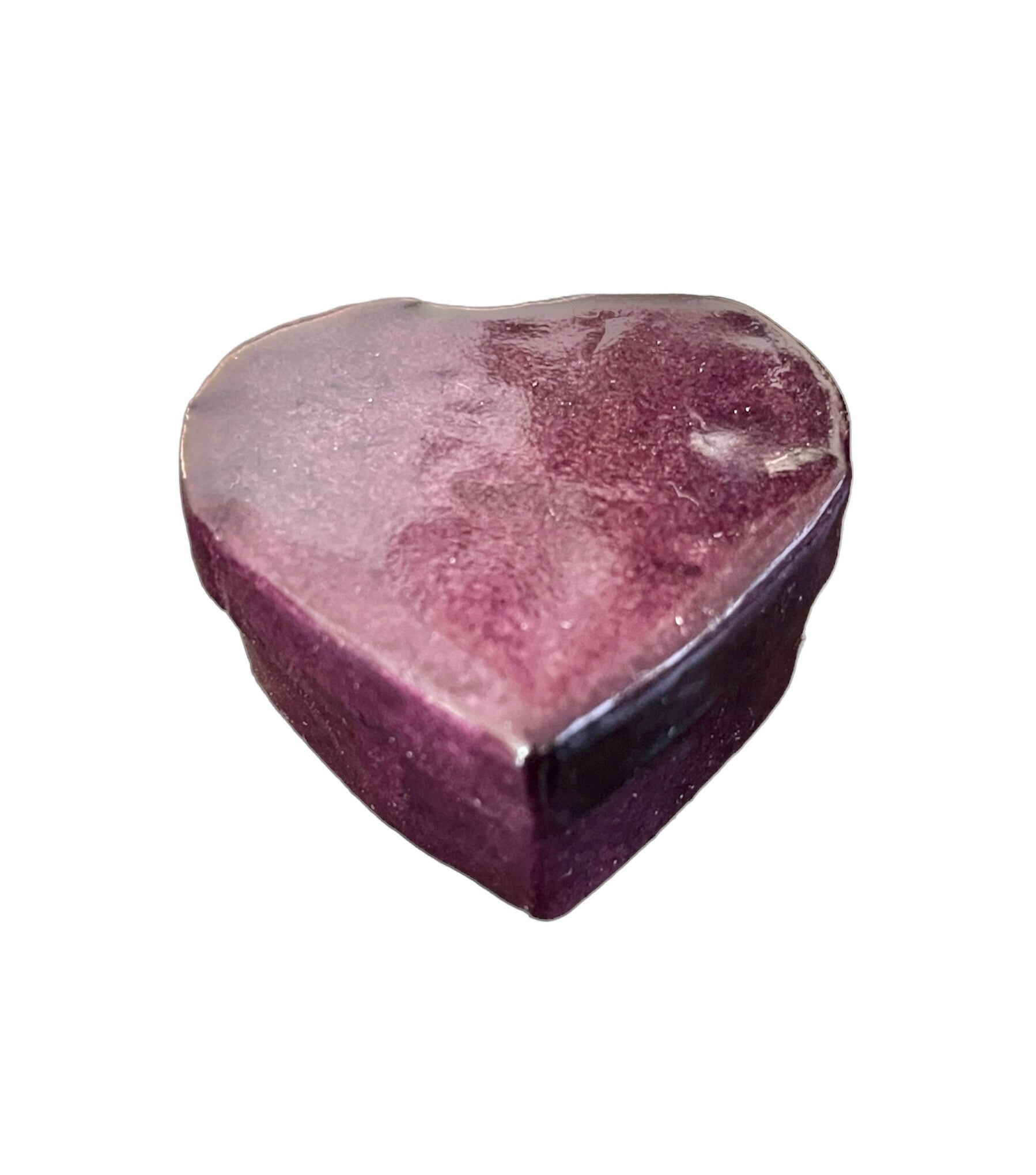 Capiz doosje "hartvormig" klein