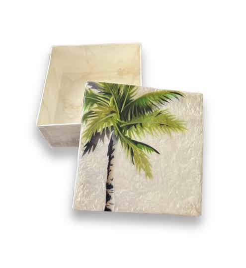 Capiz doos "vierkant"