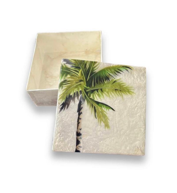 Capiz doos "vierkant"