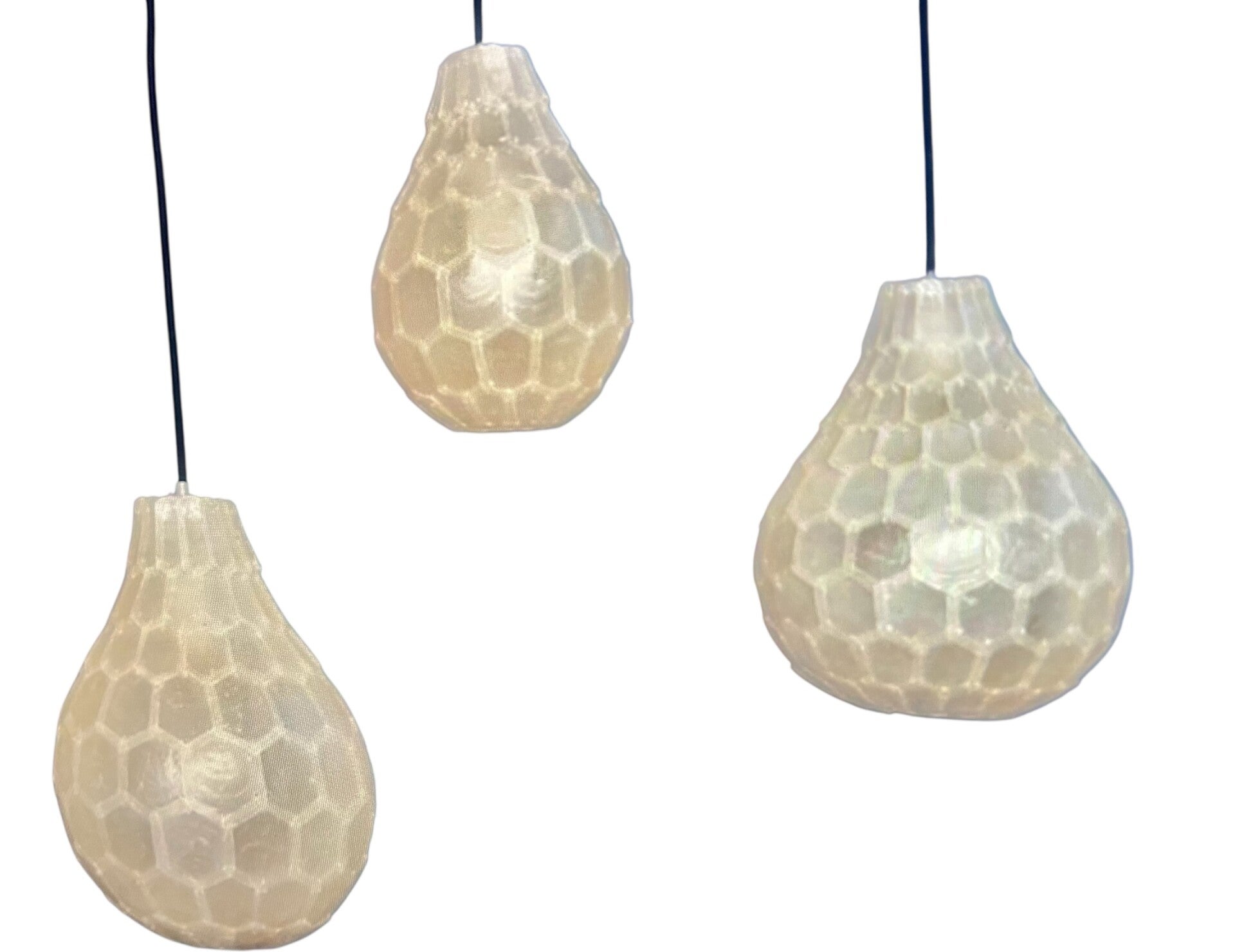 Capiz lamp shade "cap bulp"