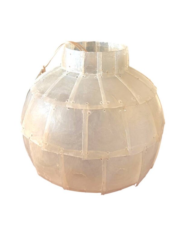Capiz lampe shade "coconut"
