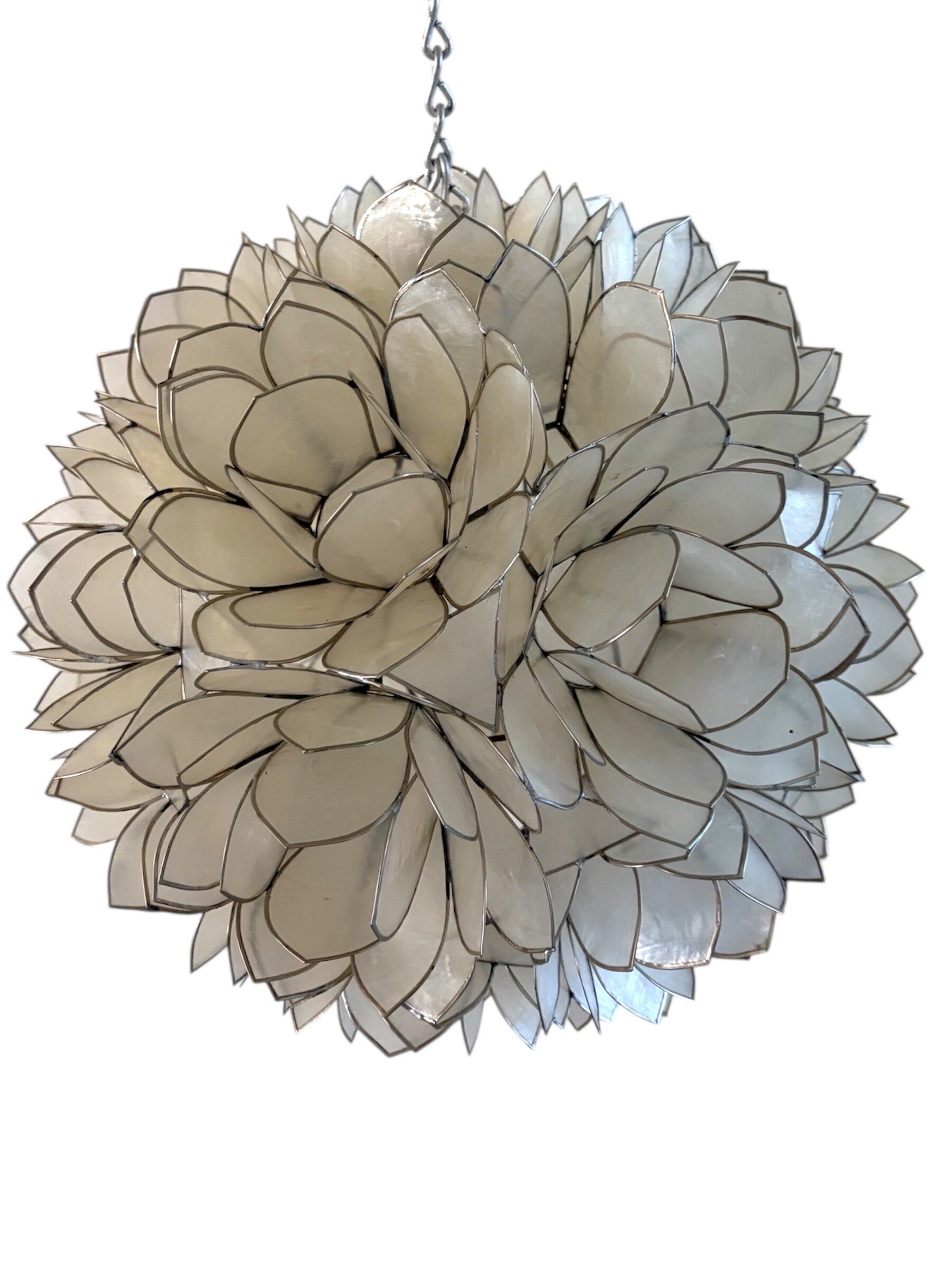 Capiz lampe shade "lotusflower"