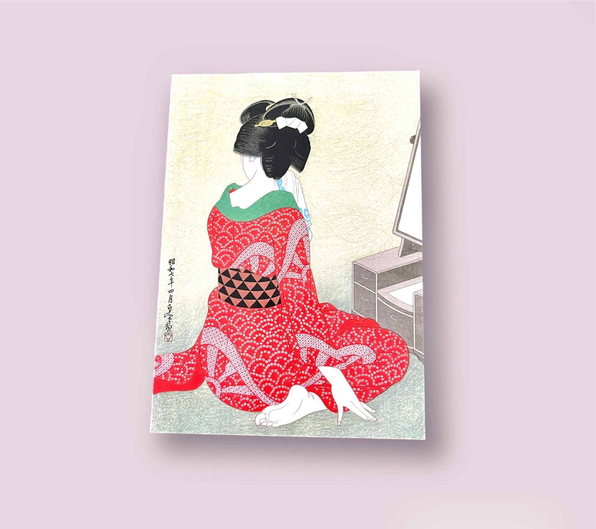 Japanse beauties kaart