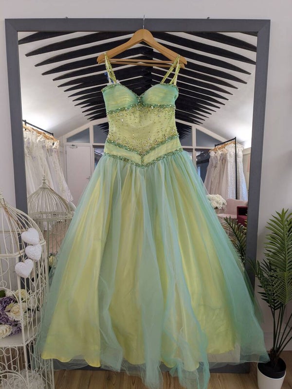 Prom by Venus Bella Formals green prom dress