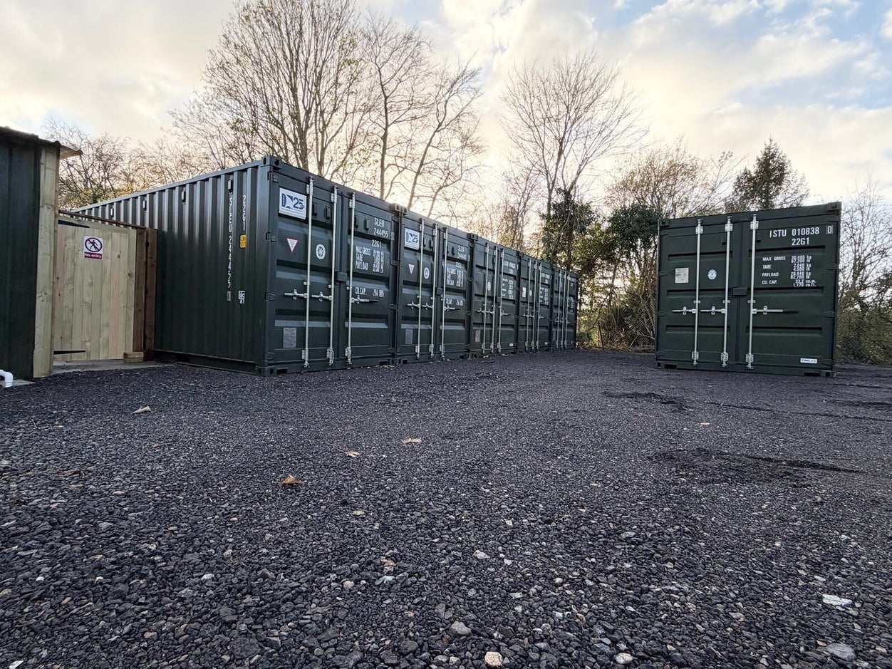 20ft metal container self storage Ely — Morris Safe Storage Solutions