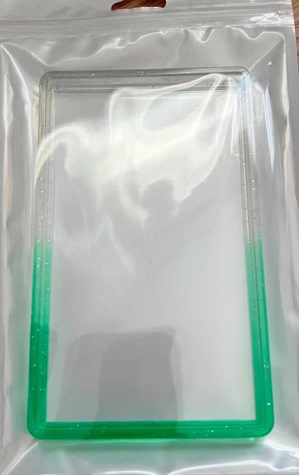 Transparant- Groen Glitter gaurd PSA