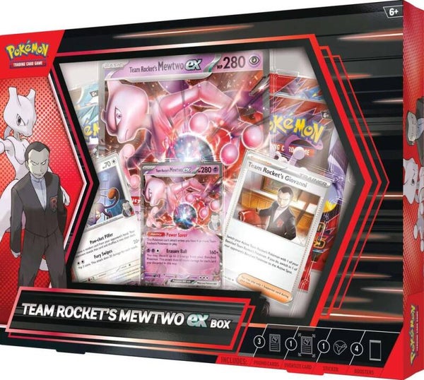 Team Rocket's Mewtwo ex-box