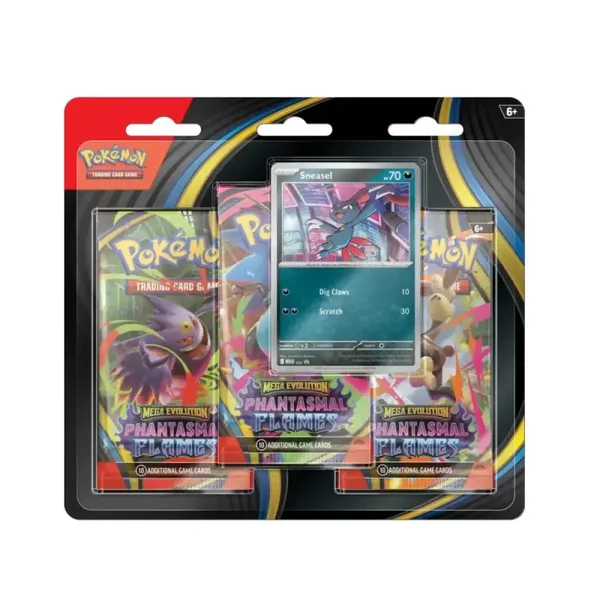 Phantasmal Flames 3 Pack Blister Sneasel
