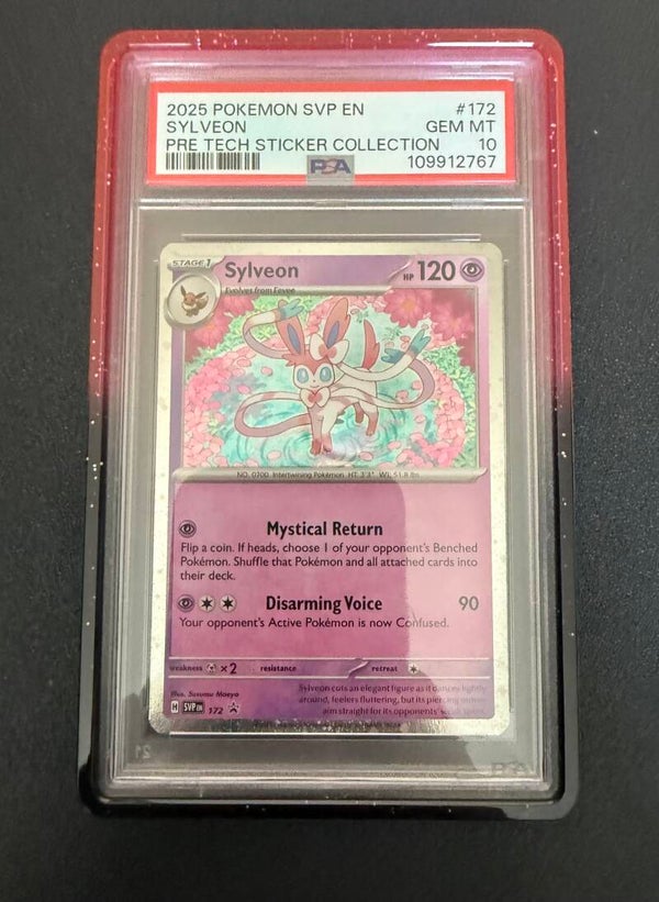 2025 POKEMON SVP EN SYLVEON PSA10 (cert 109912767) +Gaurd