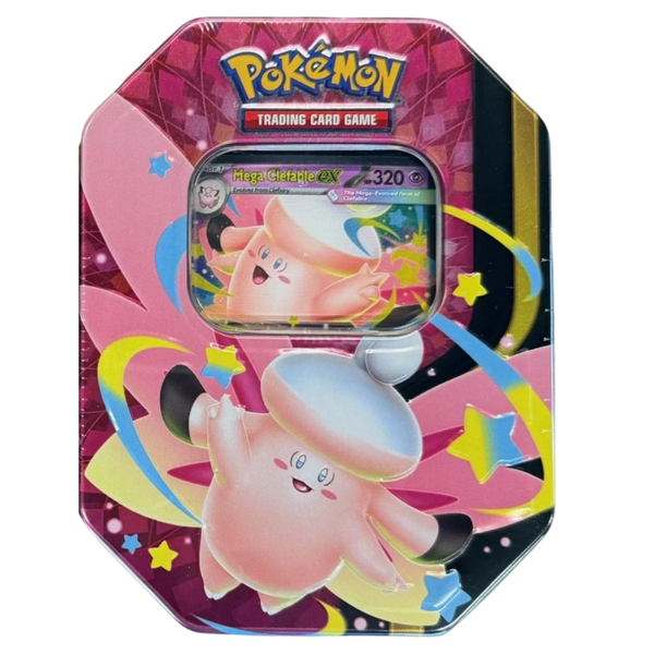 Mega Clefable Moonlit EX Tin