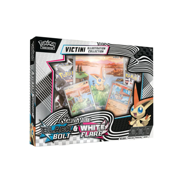 Black Bolt White Flare Unova Victini Illustration Collection