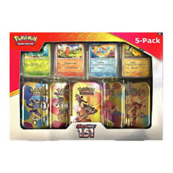 Scarlet & Violet 151 Costco Mini Tin Bundle(Licht Beschadigd)
