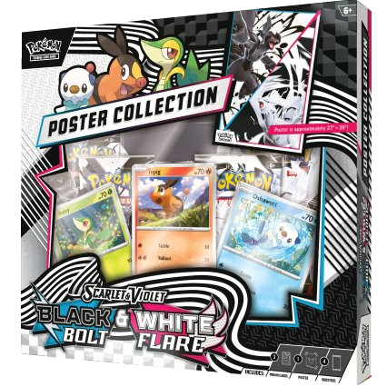 Black Bolt & White Flare Poster Collection