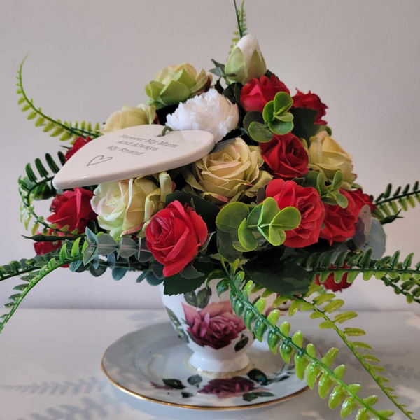 Mum Teacup Bouquet