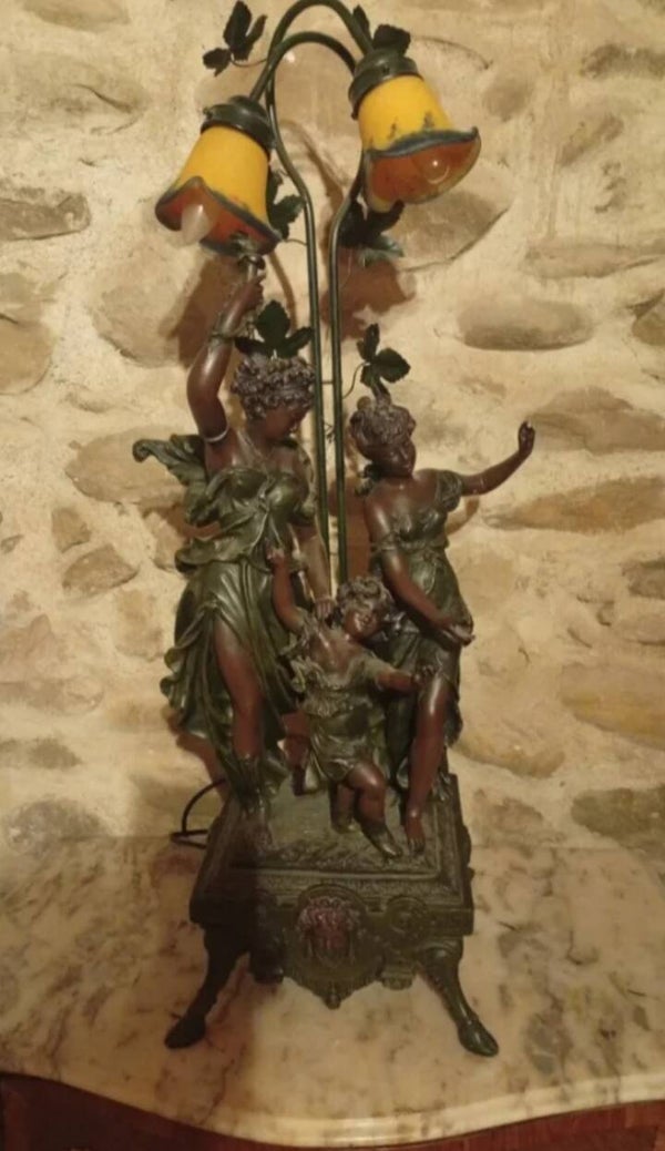 Lampara estilo Art Noveau