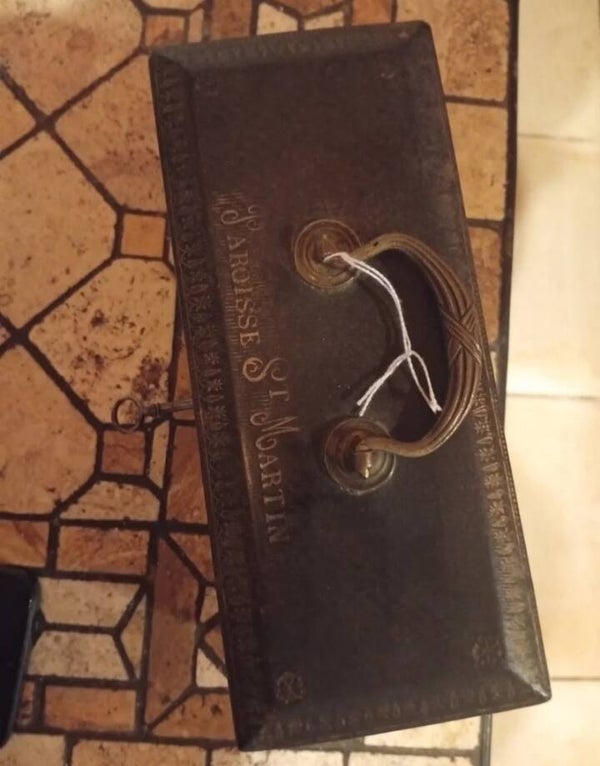 Caja de santidad siglo XVIII