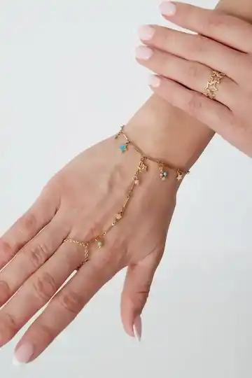 Armband met ring Summer