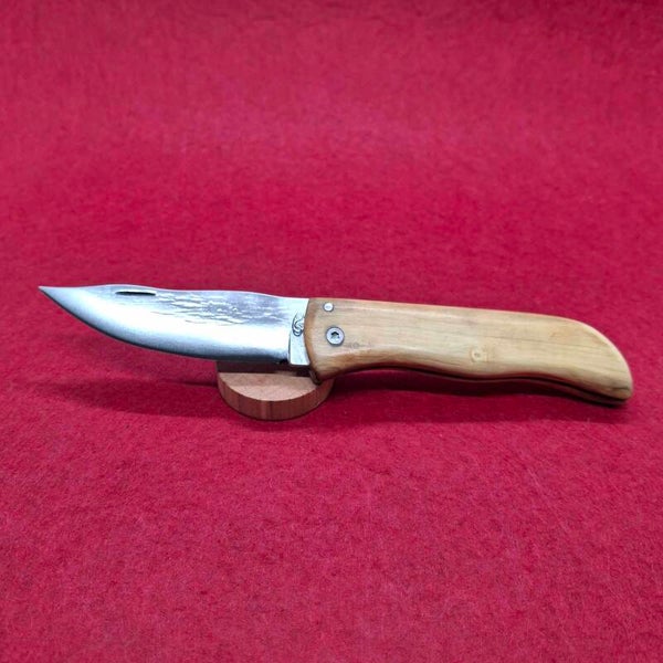 N° P212 – Couteau pliant dit à friction – Bois de buis