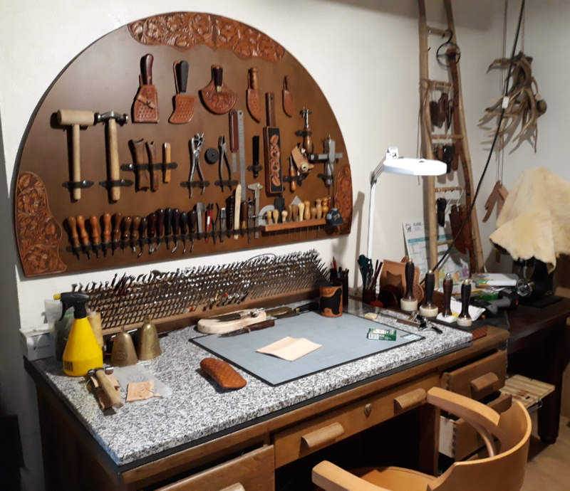 Mon atelier cuir