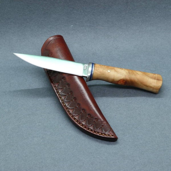 N° 508 – Couteau Utilitaire – Bois de tilleul