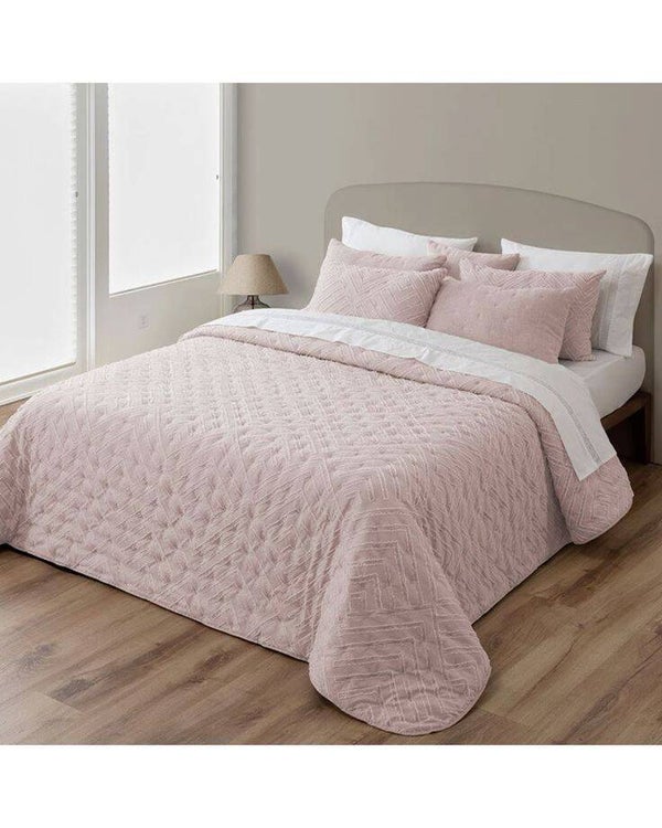 Cubrecama Ultrasuave Rosa