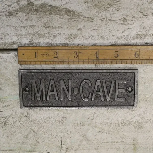 Plaque MAN CAVE