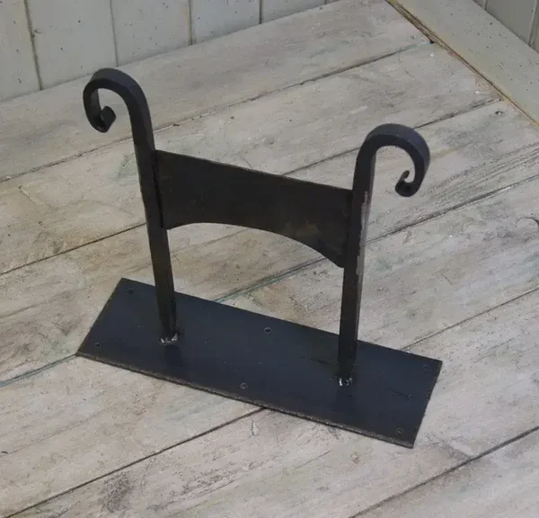 Boot Scraper Curly Top Hand Forged
