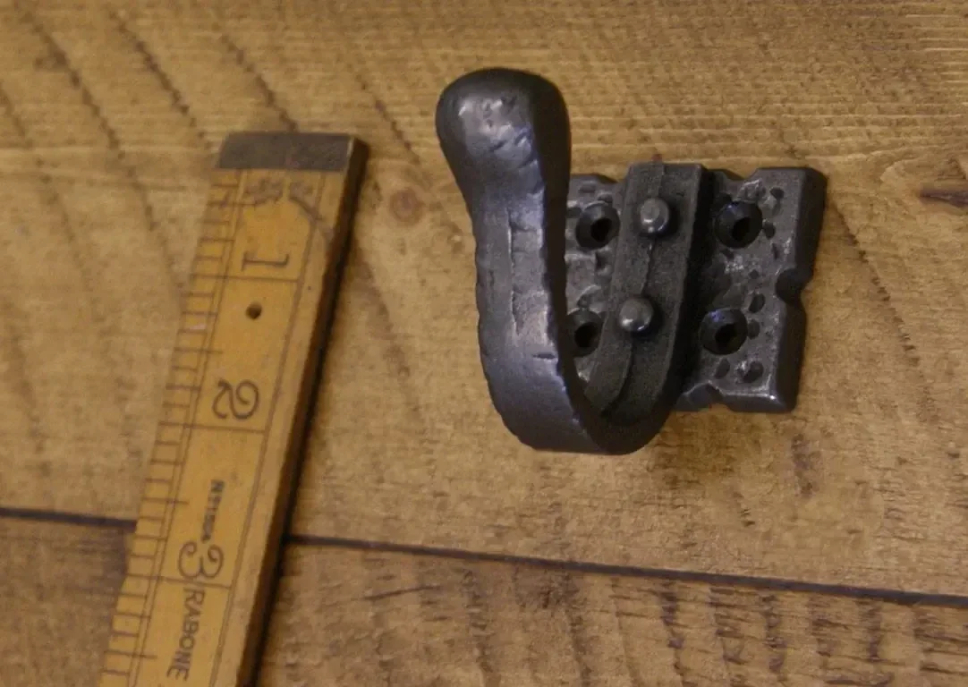 Coat Hook Riveted to Base