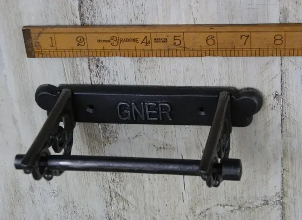 Toilet Roll Holder Scroll Bracket Sides GNER